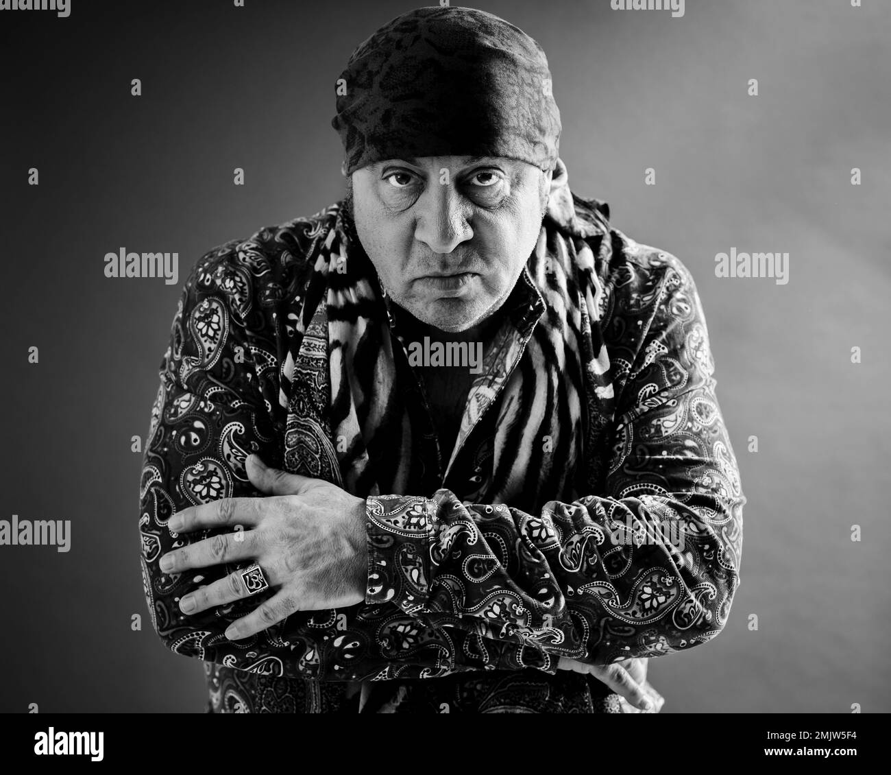 Steven Van Zandt poses for a portrait on May 6, 2019 in New York. (Photo by Christopher Smith/Invision/AP) Stock Photo