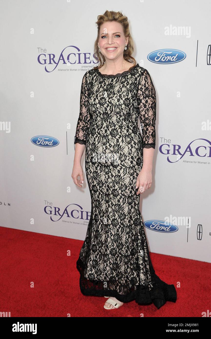 Lynda McLaughlin attends the 44th Annual Gracie Awards at the Beverly