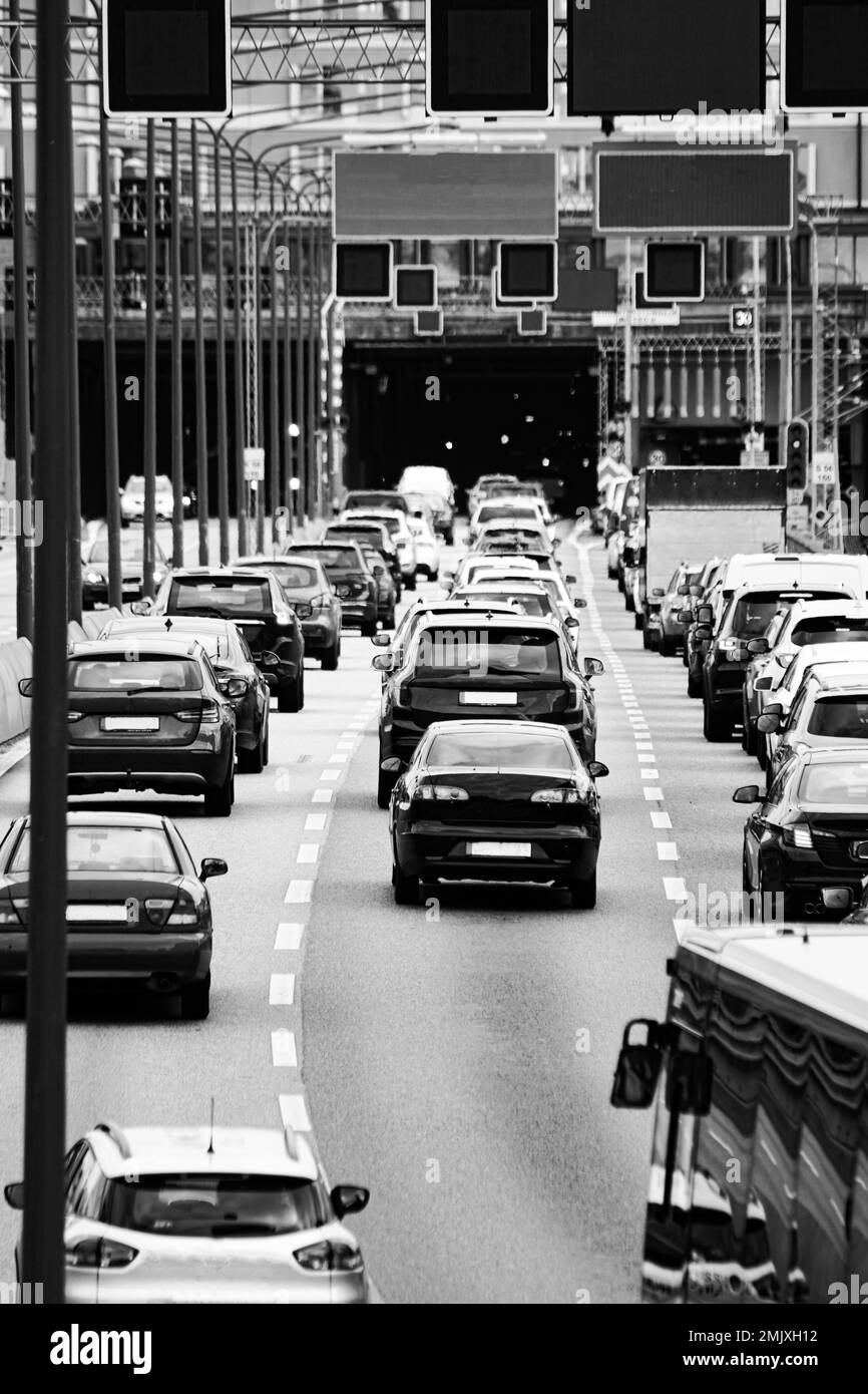 Photo traffic light in Black and White Stock Photos & Images - Alamy