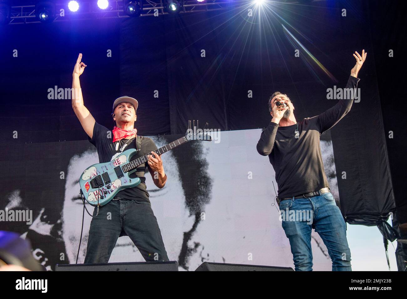 Serj tankian and shop tom morello