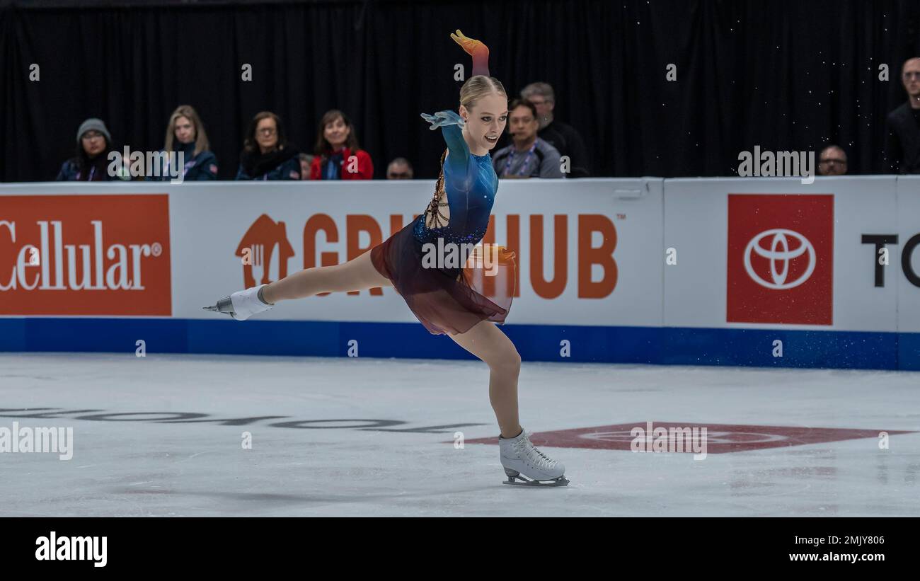 Bradie Tennell took the silver medal in the women's competition with a