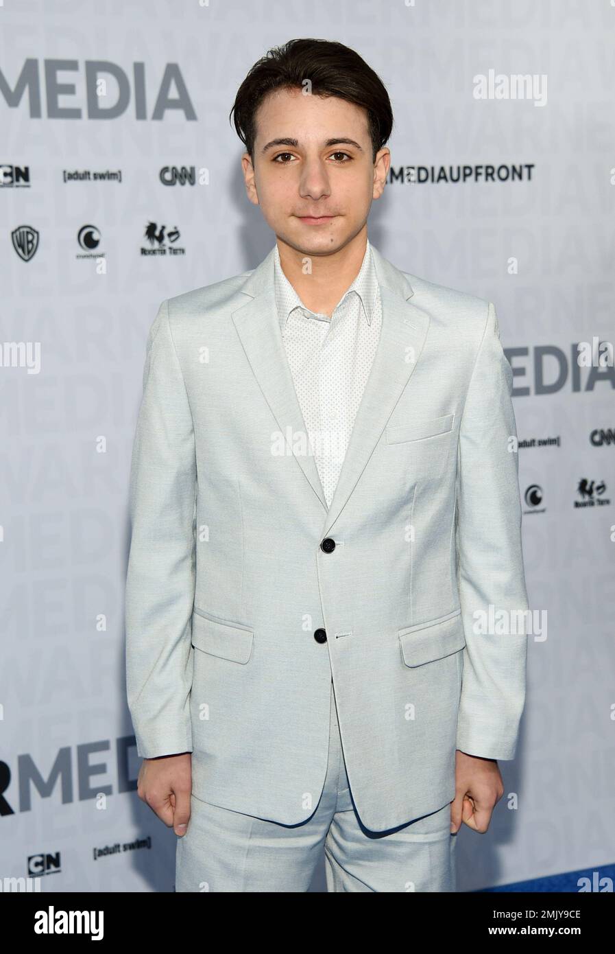 Jake Ryan attends the WarnerMedia Upfront at Madison Square Garden on ...