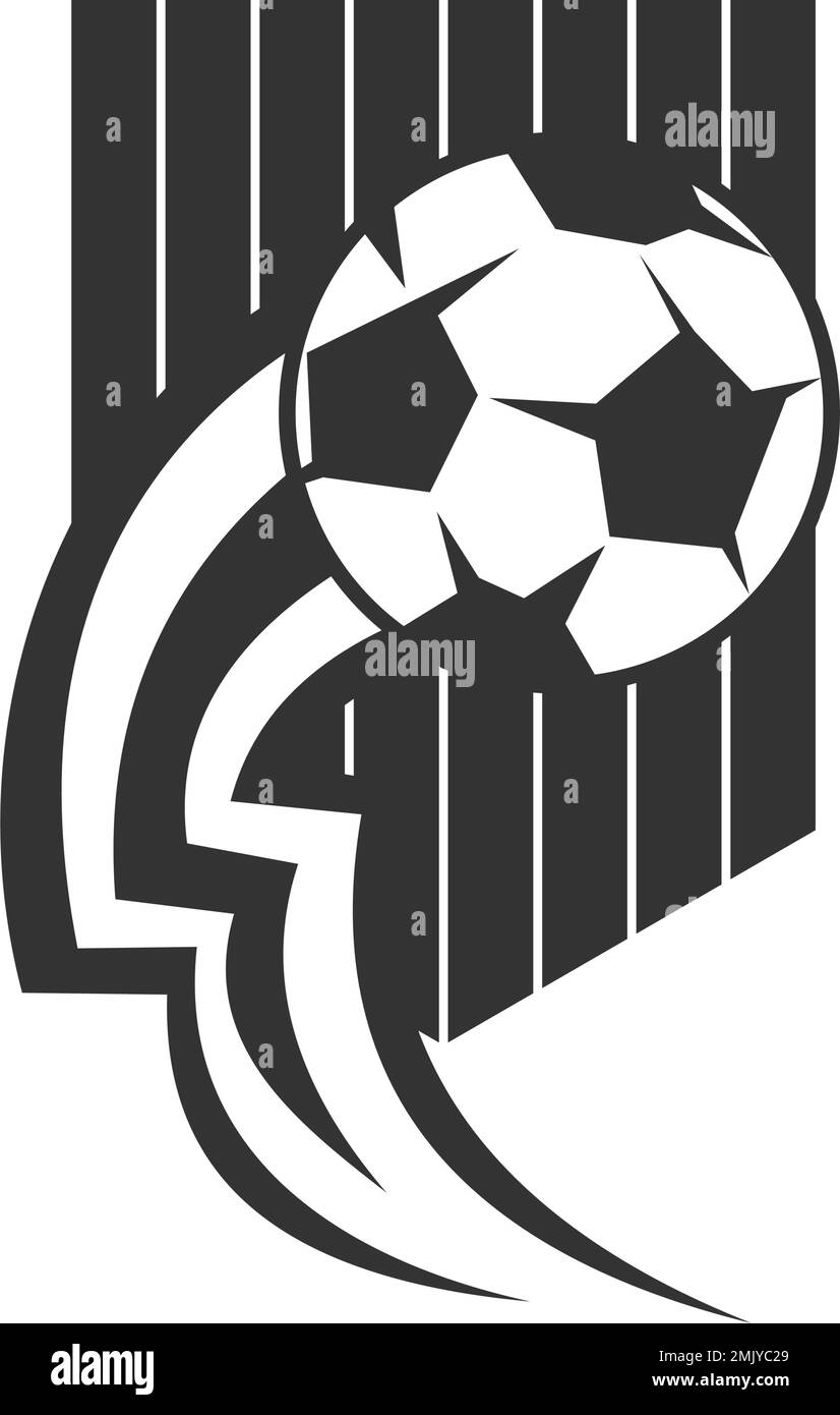 Soccer Football Logo Template Icon Illustration Brand Identity.Isolated ...