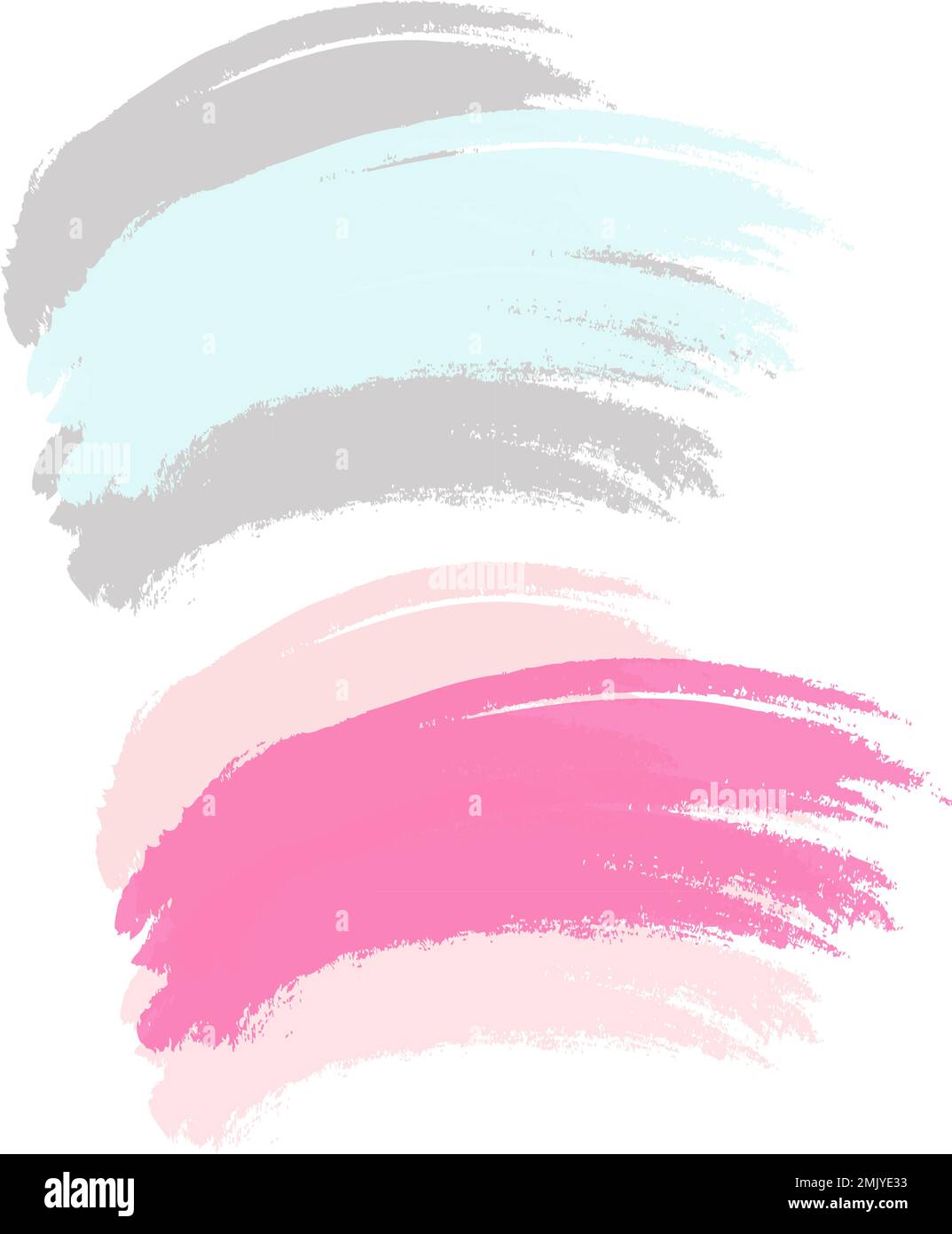 Abstract brush strokes in trendy soft shades. Layout for lettering. Abstract background texture. Isolate. Good for poster, banner, brochures and greeting, invitation, congratulation card or label. EPS Stock Vector