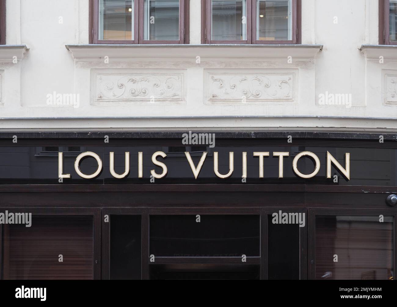 The Louis Vuitton store is decorated with rainbow colors for WorldPride,  NYC, USA Stock Photo - Alamy