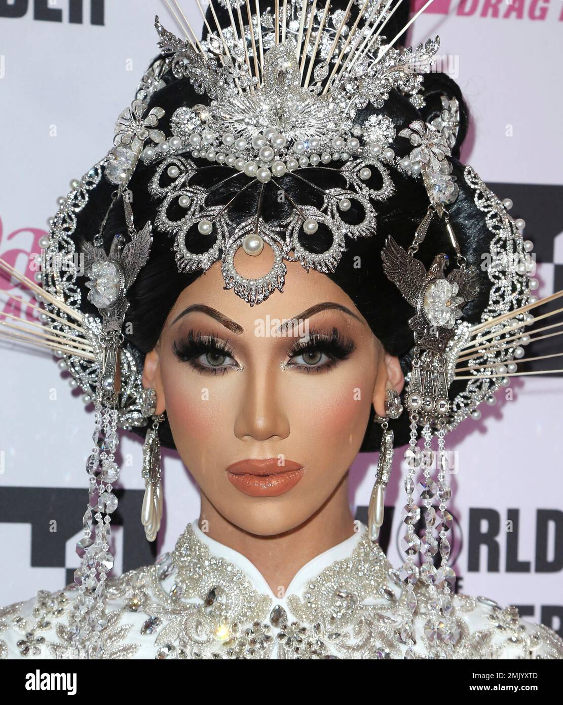 Plastique Tiara Plastique Tiara arrives at the Red Carpet for "RuPaul's Drag Race