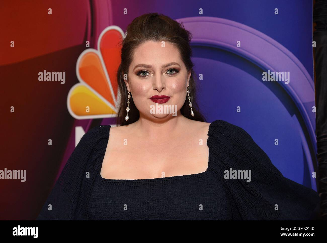 Lauren Ash, from the cast of "Superstore," attends the NBC 2019/2020
