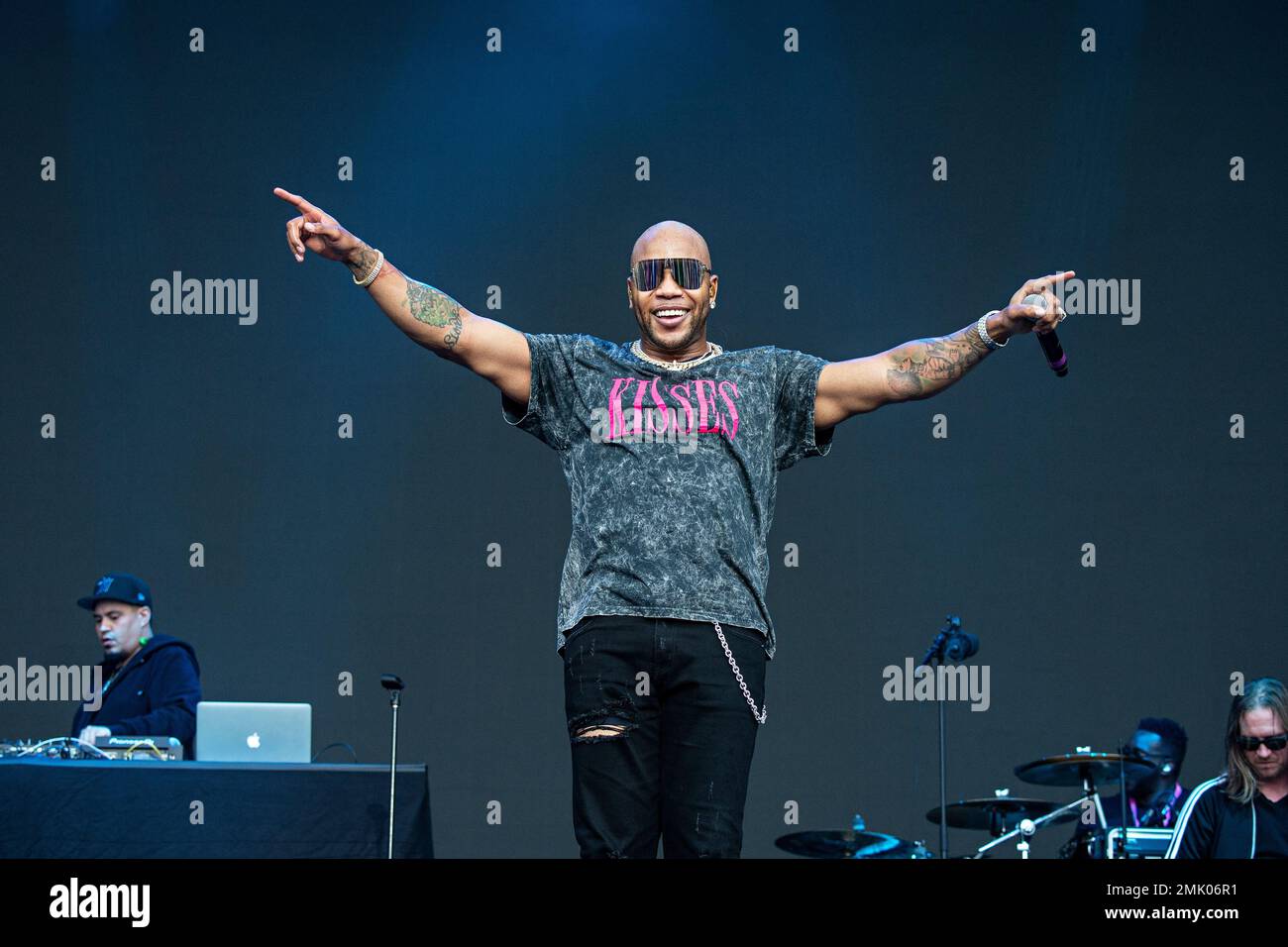 Flo Rida seen at KAABOO Texas at AT&T Stadium on Saturday, May 11, 2019 ...