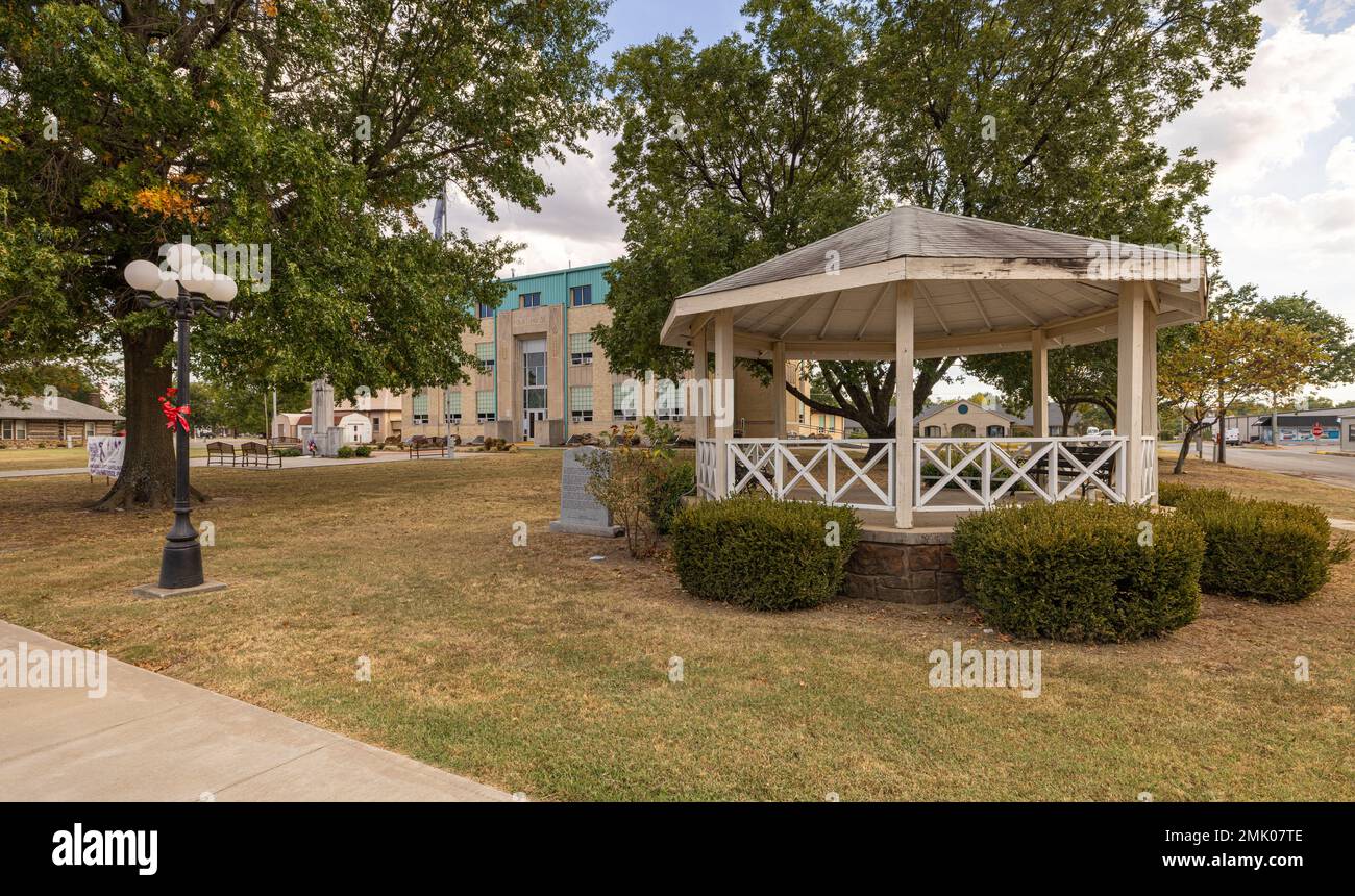 Stigler, Oklahoma, USA October 15, 2022 The Haskell County