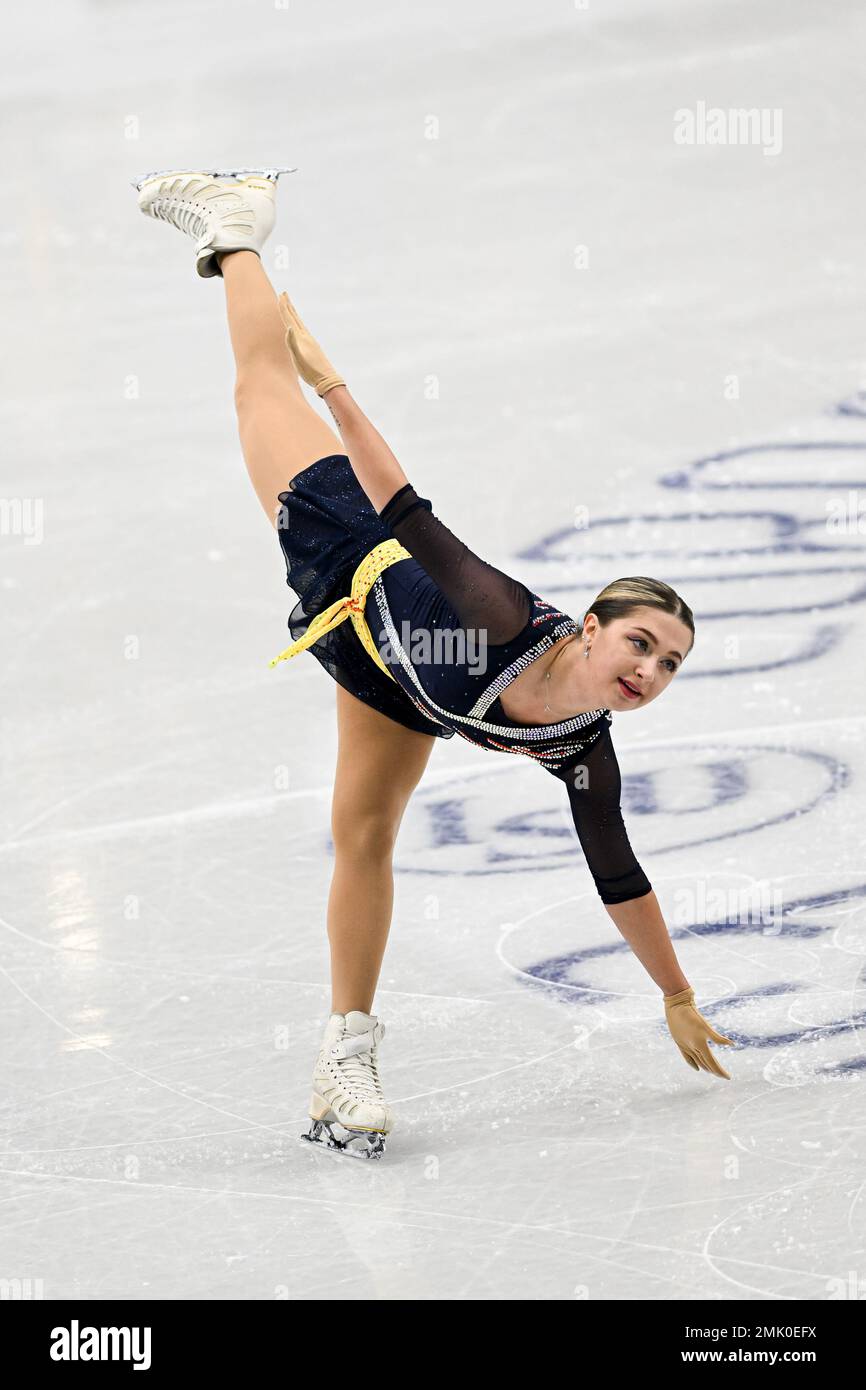 Espoo, Finland. 28th Jan, 2023. Nikola RYCHTARIKOVA (CZE), during Women