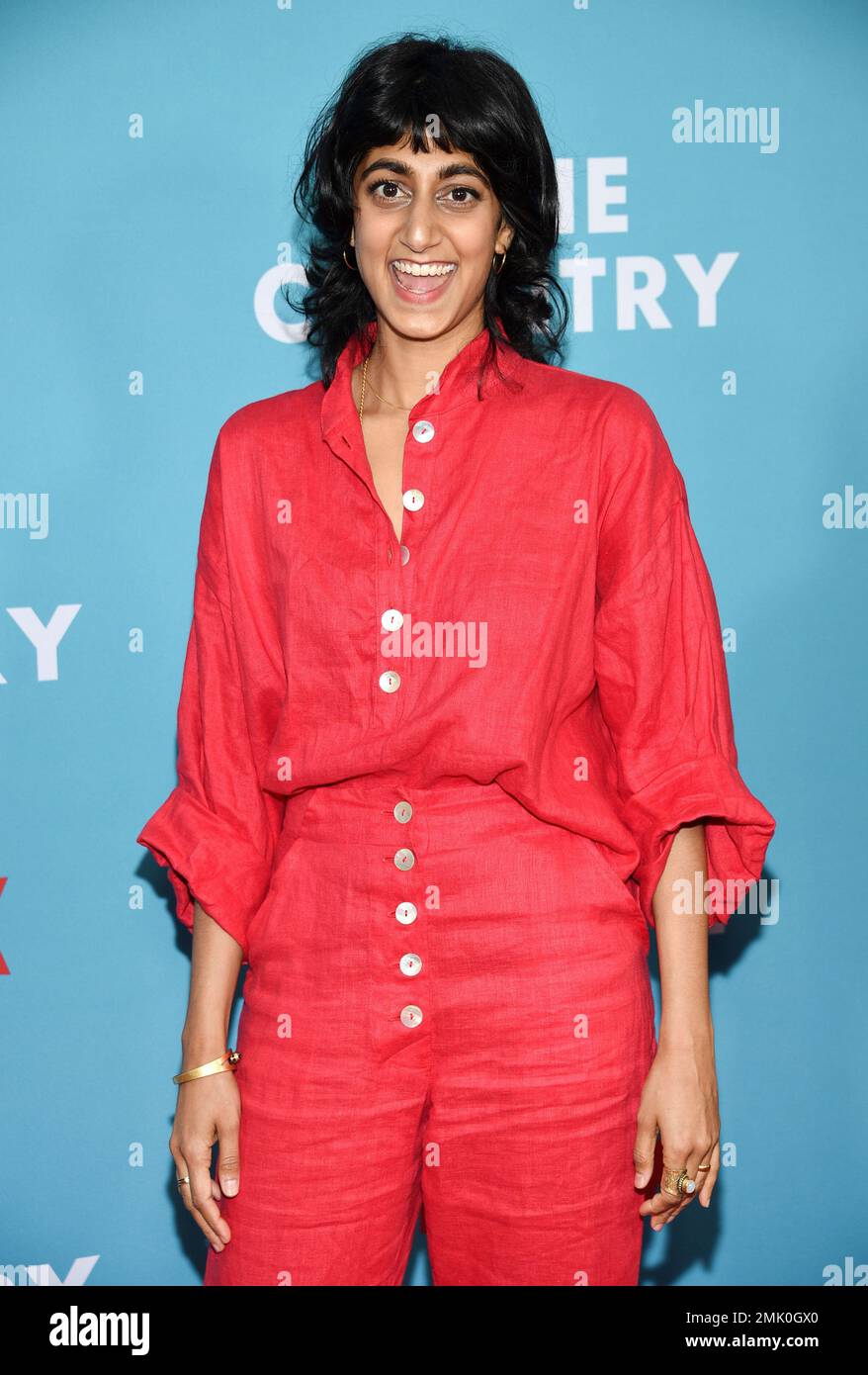 Actress Sunita Mani Attends The Premiere Of Wine Country At The Paris