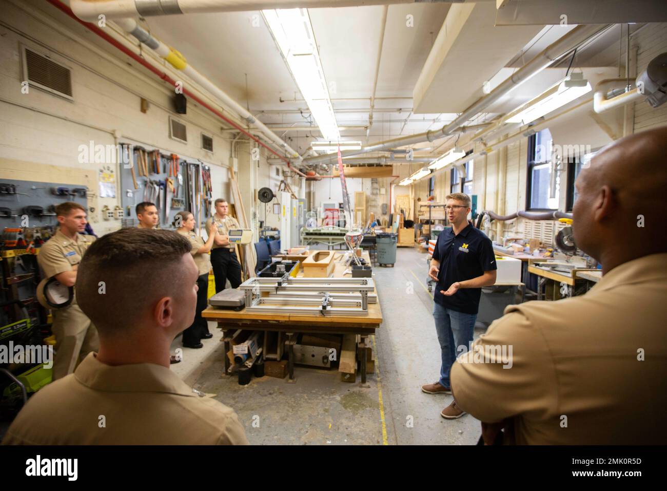 Jason Bundoff, lead engineer in research for marine hydrodynamics