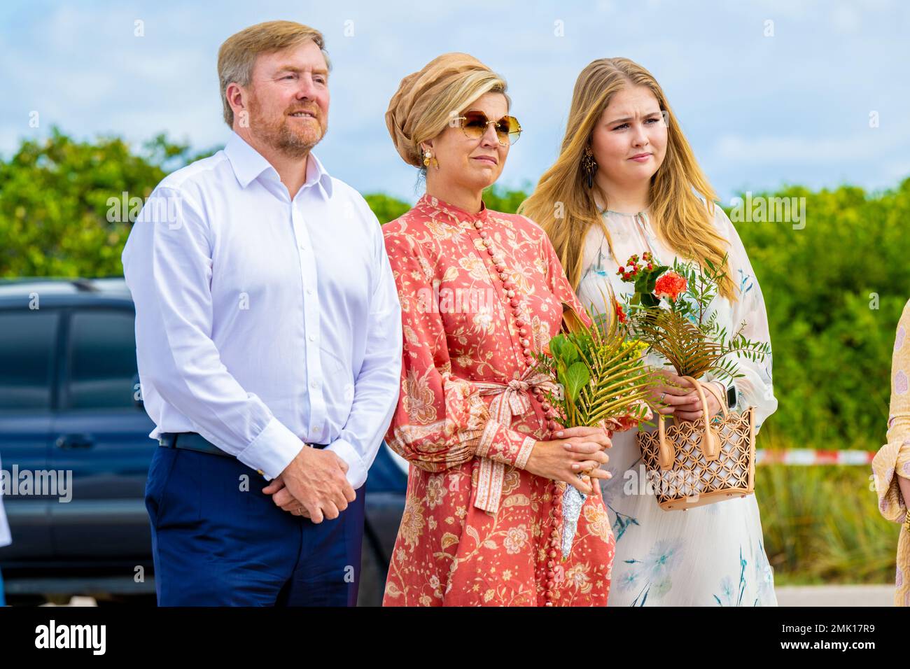 King Willem-Alexander and Queen Maxima of the Netherlands with Princess ...