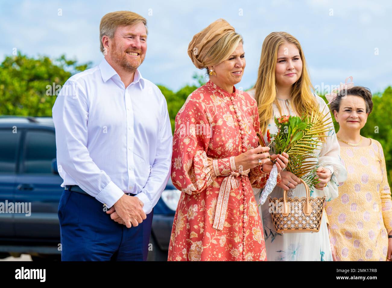 King Willem-Alexander and Queen Maxima of the Netherlands with Princess ...