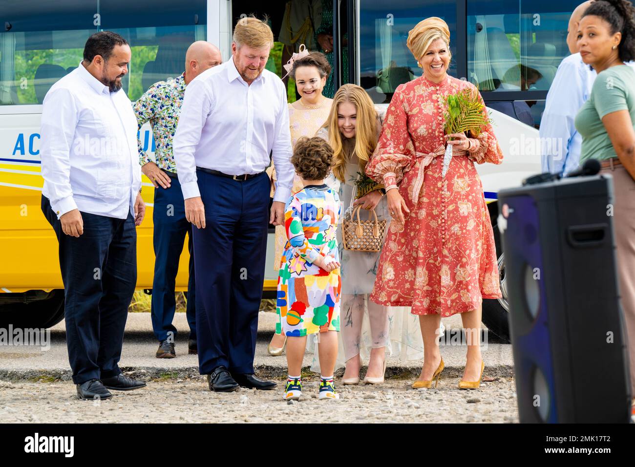 King Willem-Alexander and Queen Maxima of the Netherlands with Princess ...