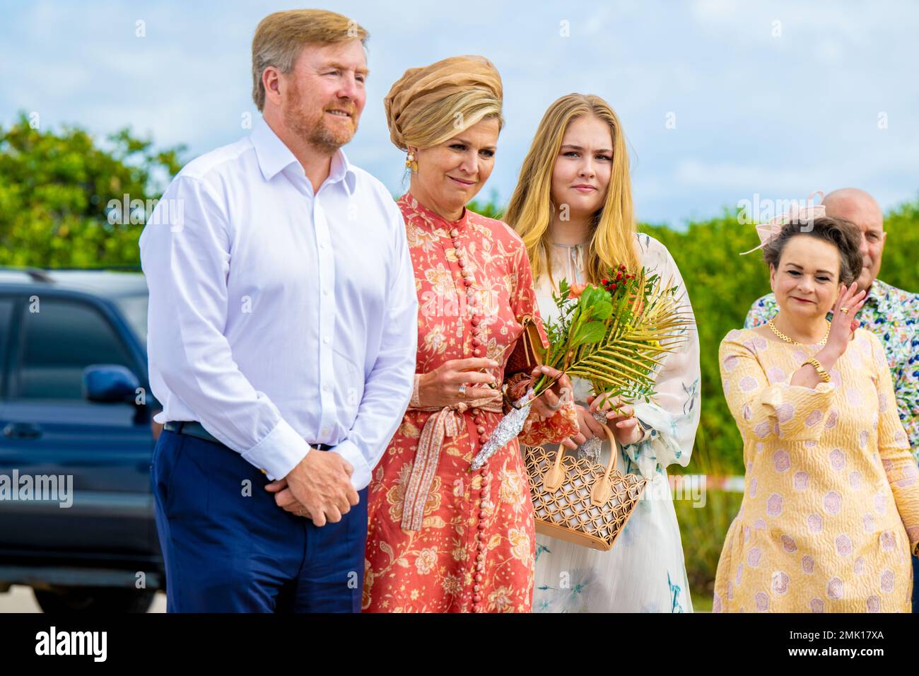 King Willem-Alexander and Queen Maxima of the Netherlands with Princess ...