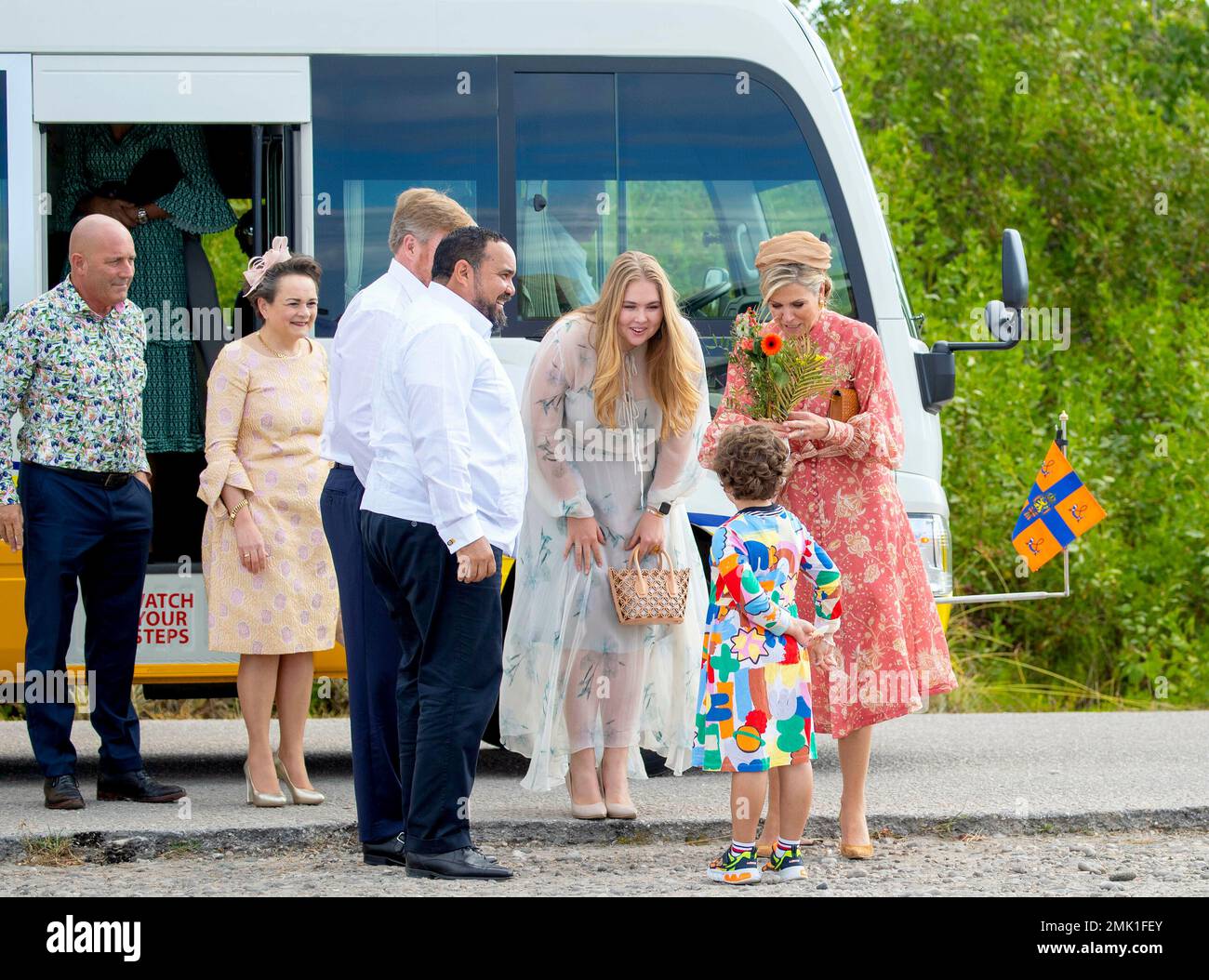 King Willem-Alexander, Queen Maxima and Princess Amalia of The ...