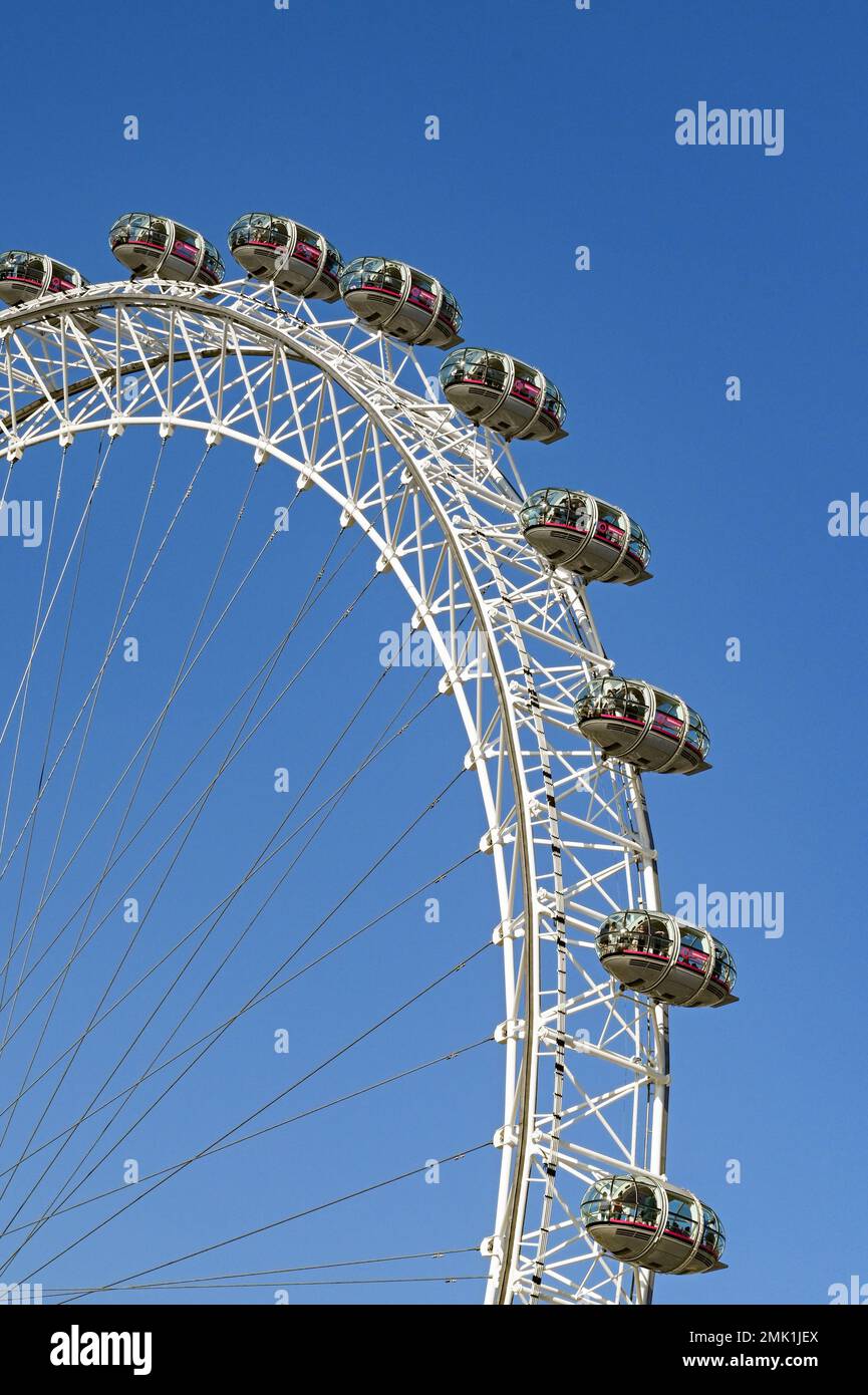 The Ferris wheel Golden Eye in London Stock Photo - Alamy