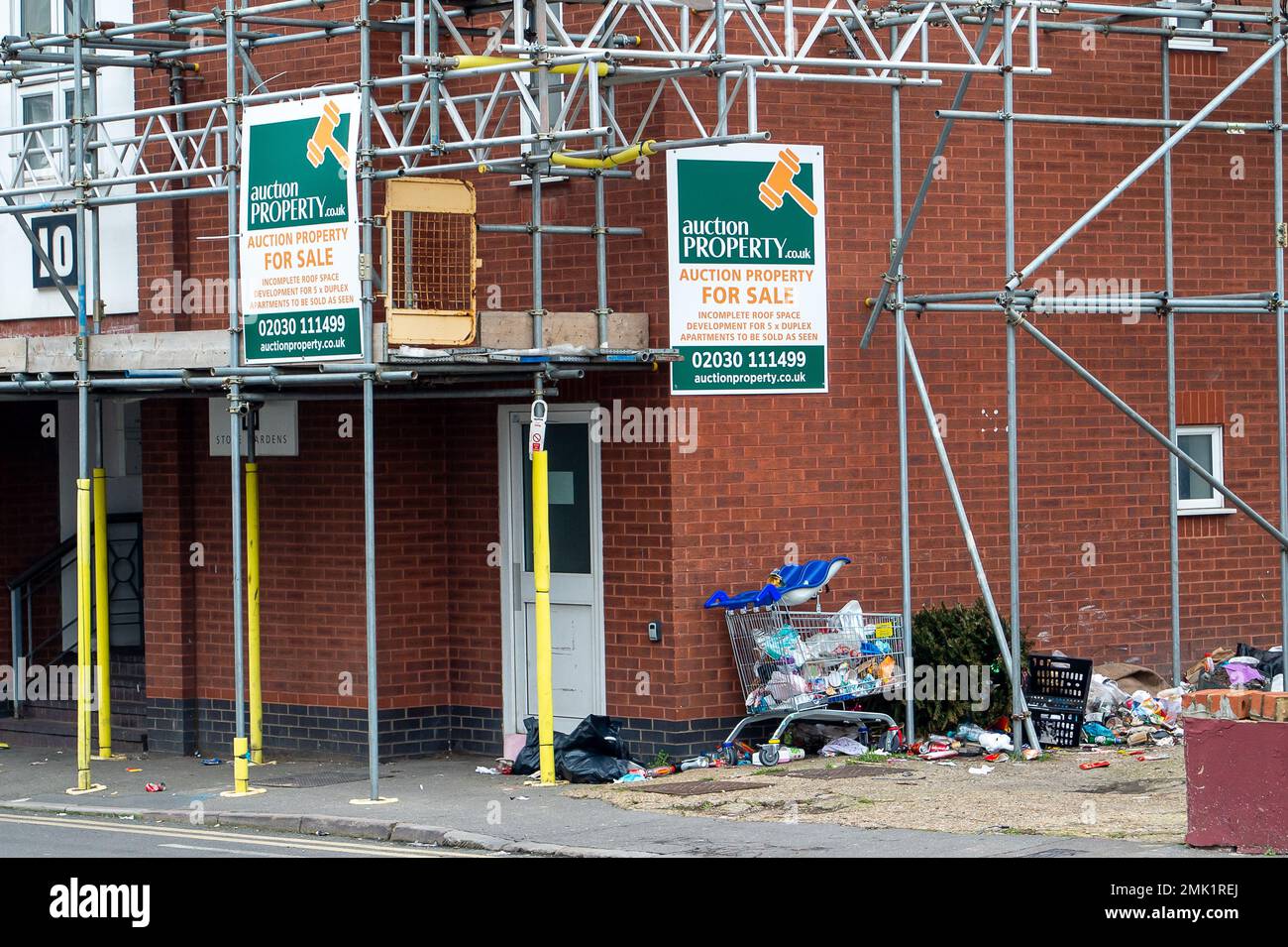 Slough, Berkshire, UK. 28th January, 2023. Property up for auction