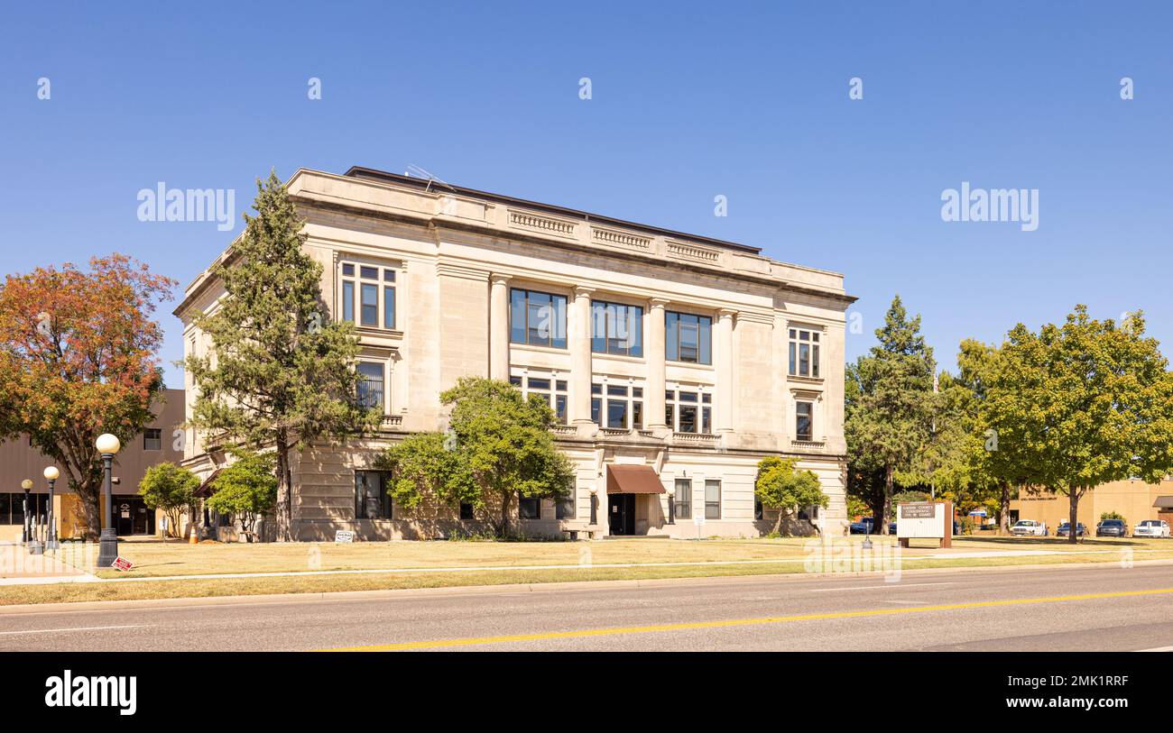 Pauls Valley, Oklahoma, USA October 19, 2022 The Garvin County