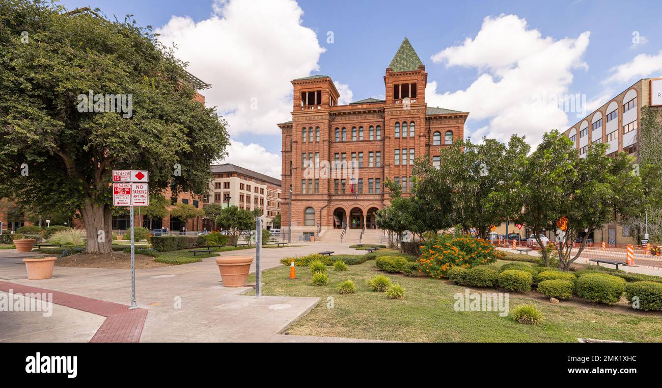 San Antonio, Texas, USA - October 14, 2022: The Bexar County Courthouse ...