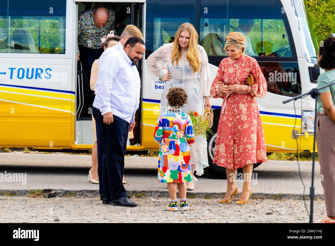 King Willem-Alexander and Queen Maxima of the Netherlands with Princess ...
