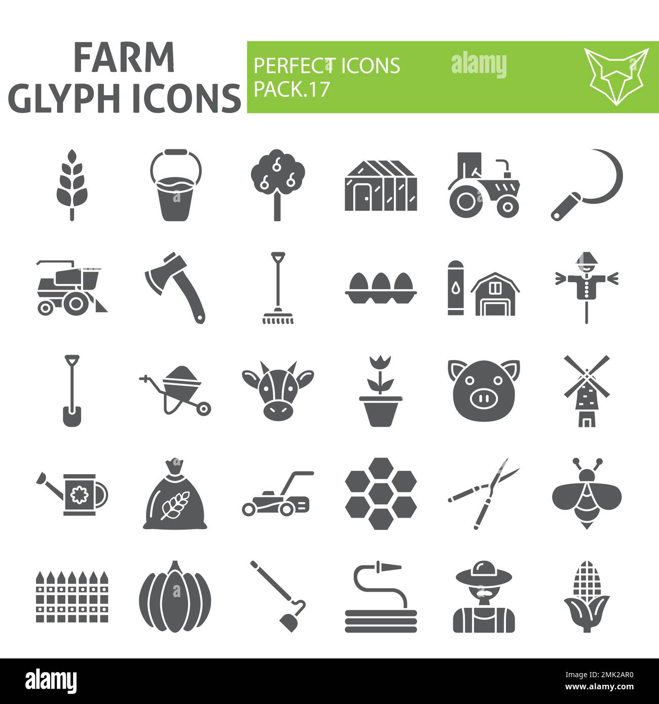 Gardening pictograms hi-res stock photography and images - Alamy
