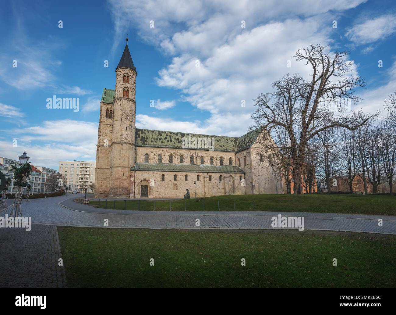 Monastery Church (Kloster Unser Lieben Frauen) - Magdeburg, Saxony-Anhalt, Germany Stock Photo