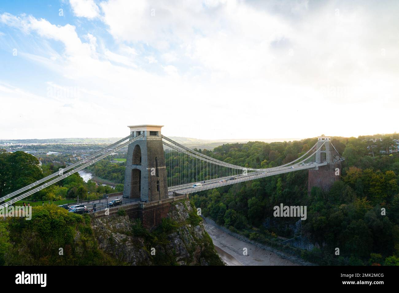 Bristol Suspension Bridge Stock Photo
