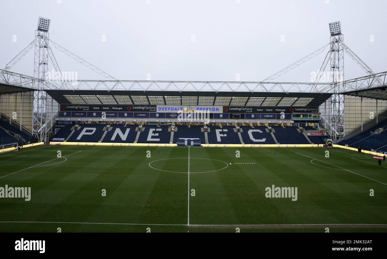 28th January 2023 ; Deepdale Stadium, Preston, England ; FA Cup