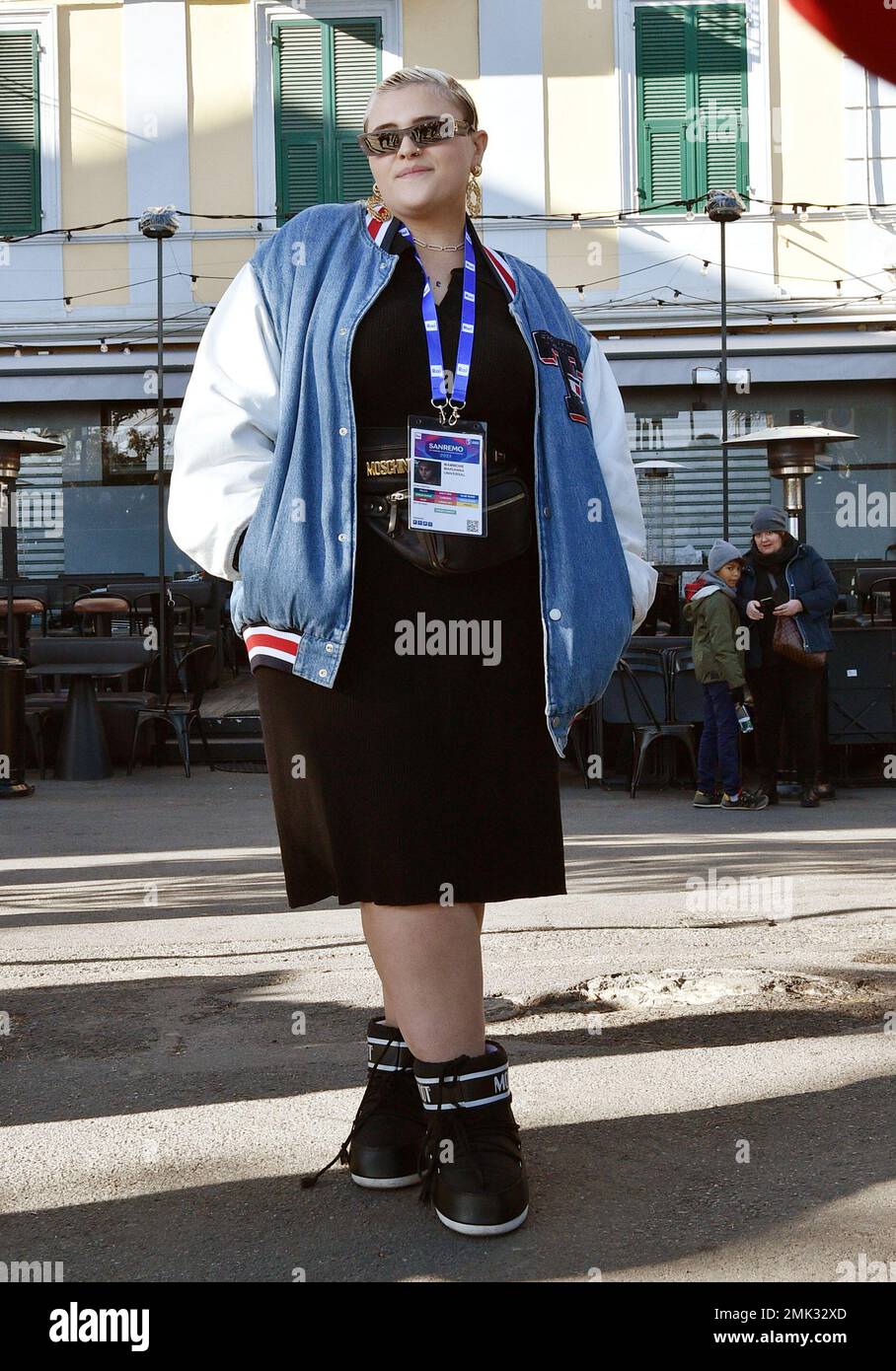 Sanremo, 73rd Italian Song Festival, People of Sanremo. In the photo