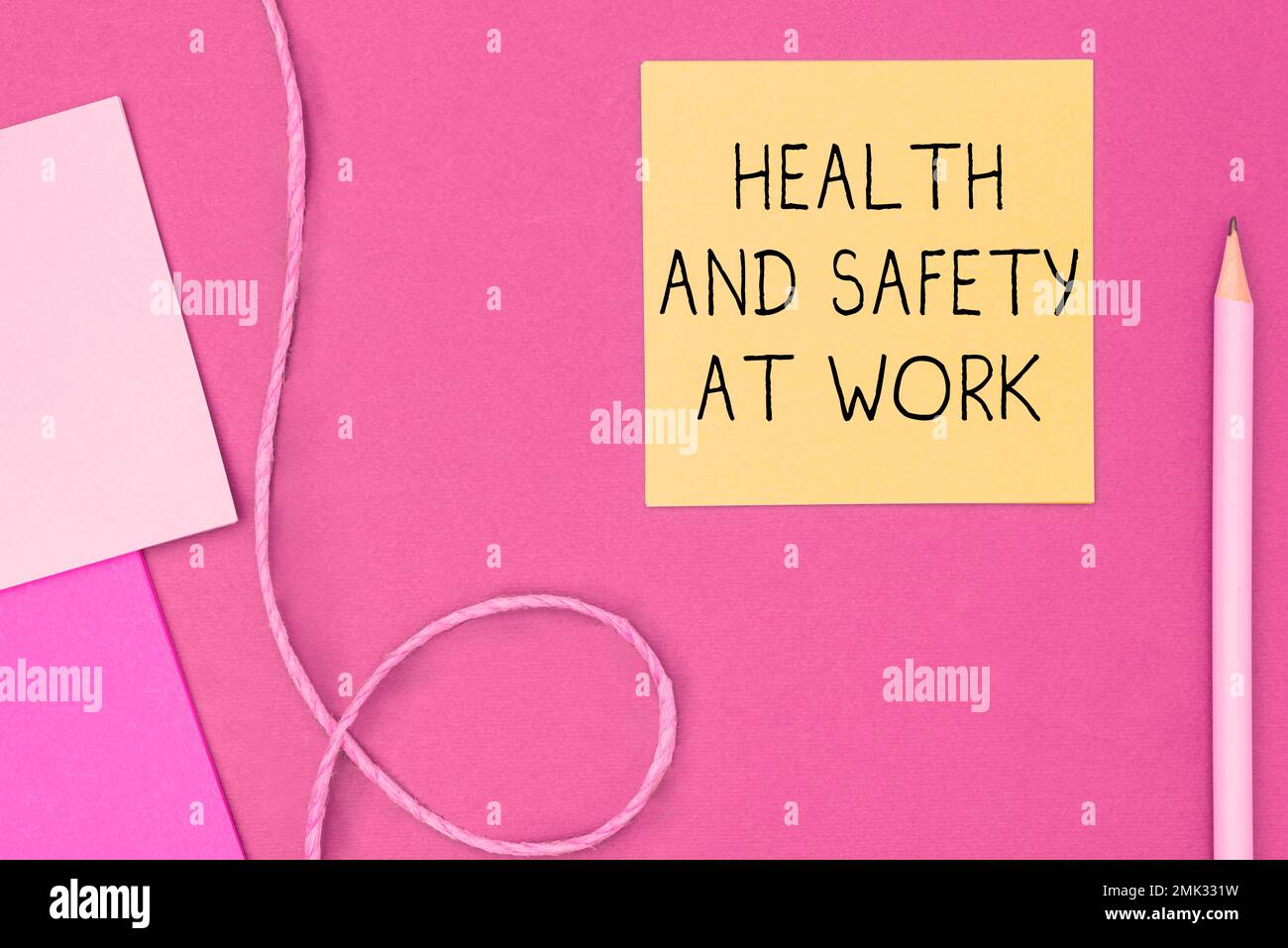 Inspiration showing sign Health And Safety At Work. Business idea