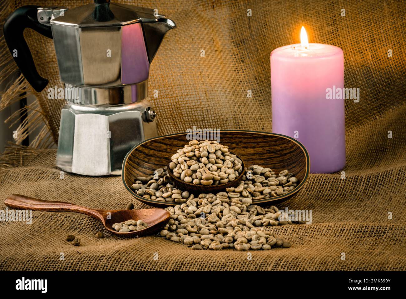 Brazilian green arabica coffee bean raw coffee Stock Photo Alamy