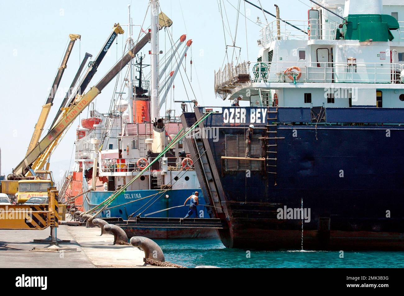 Famagusta Port Stock Photo