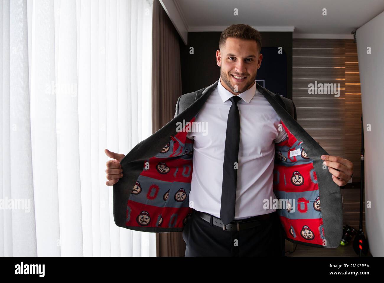 IMAGE DISTRIBUTED FOR JCPENNEY - Top NFL Draft prospect, Nick Bosa