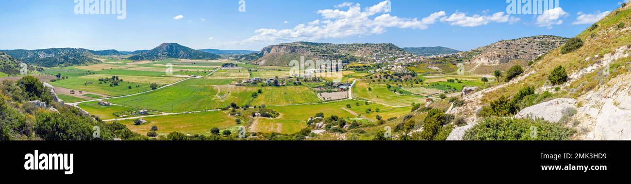 View at Karpaz Peninsula Stock Photo