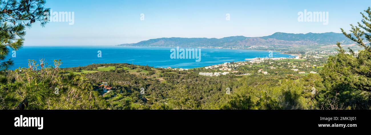 ´View of the Bay of Chrysochou in the west of Cyprus. Stock Photo