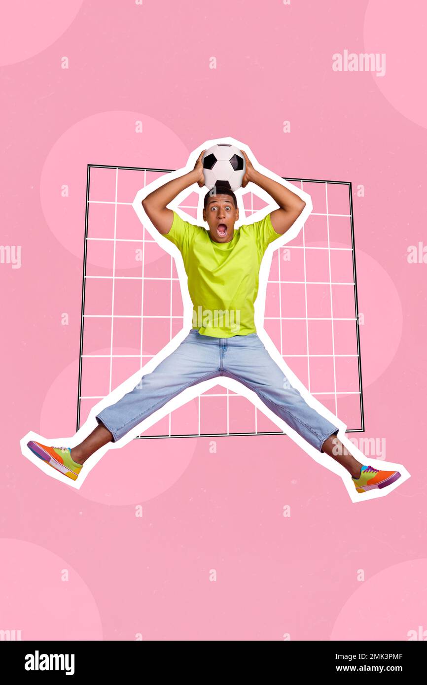 Photo cartoon comics sketch collage picture of bunny funky guy throwing