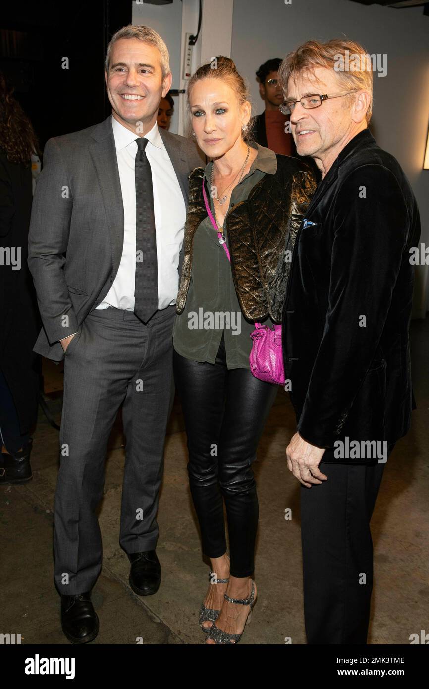 Andy Cohen, from left, and Sarah Jessica Parker and Mikhail Baryshnikov ...