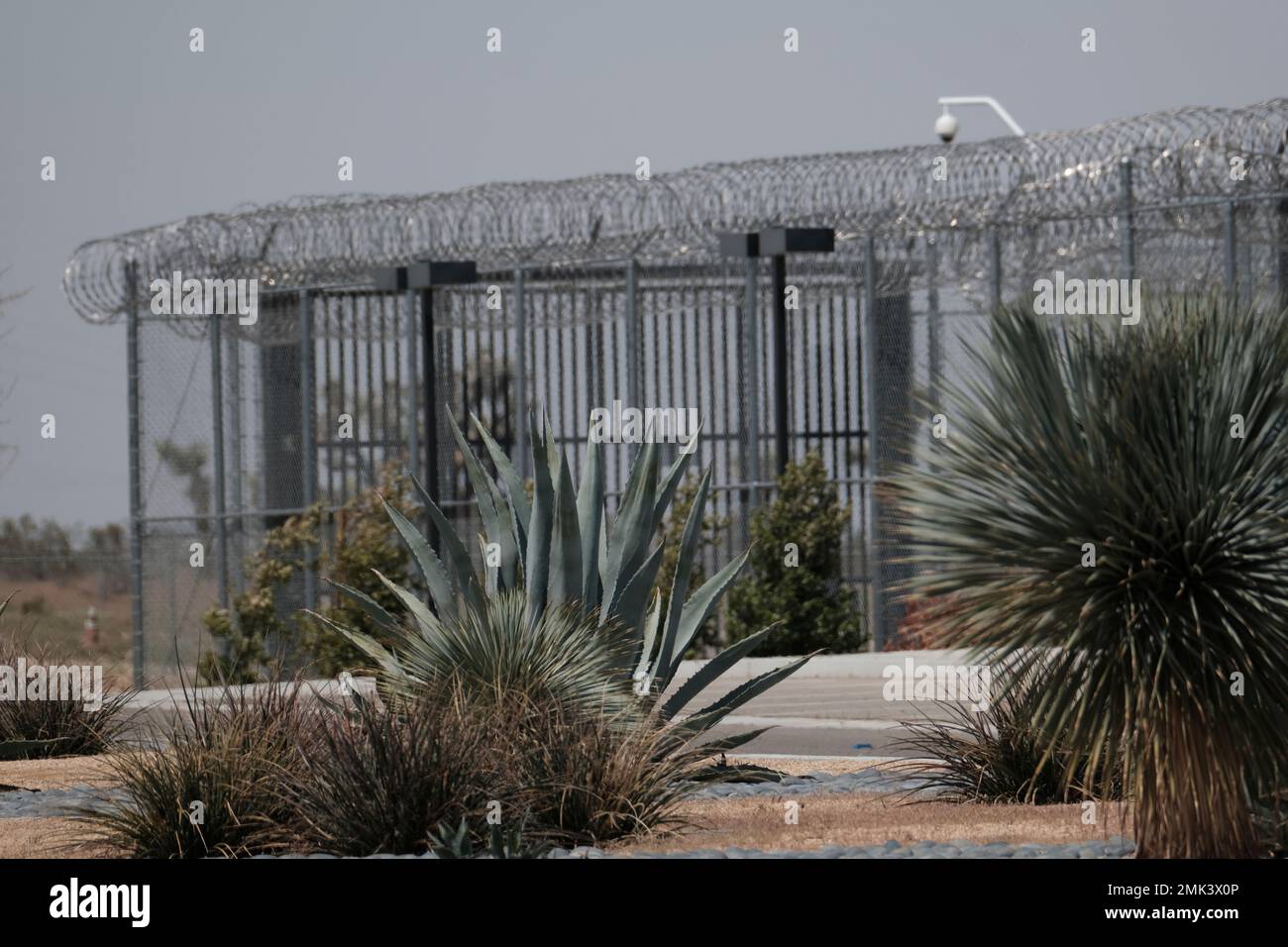 This Saturday April 20, 2019 photo shows the Adelanto Detention Center