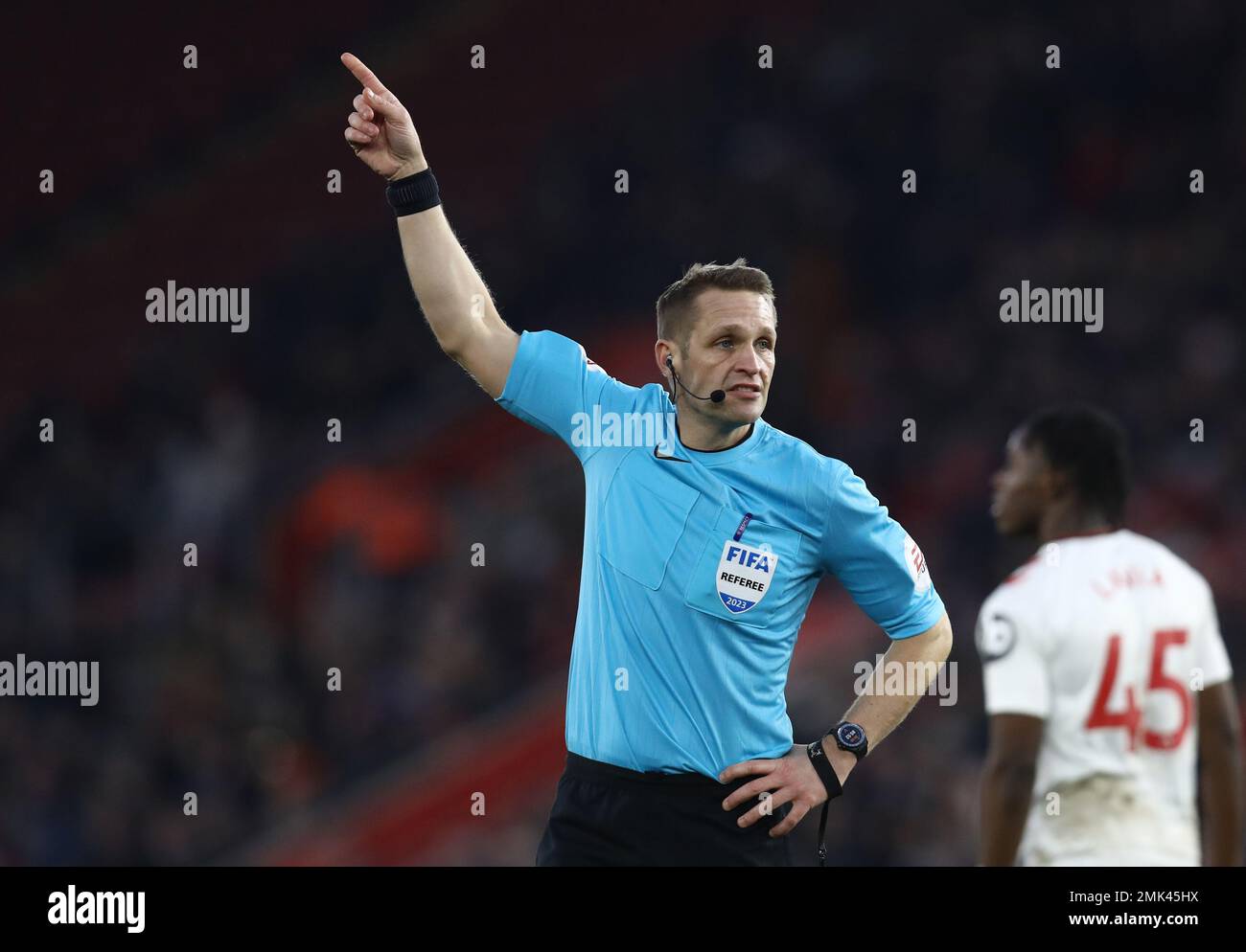 Referee craig pawson hi-res stock photography and images - Page 2 - Alamy