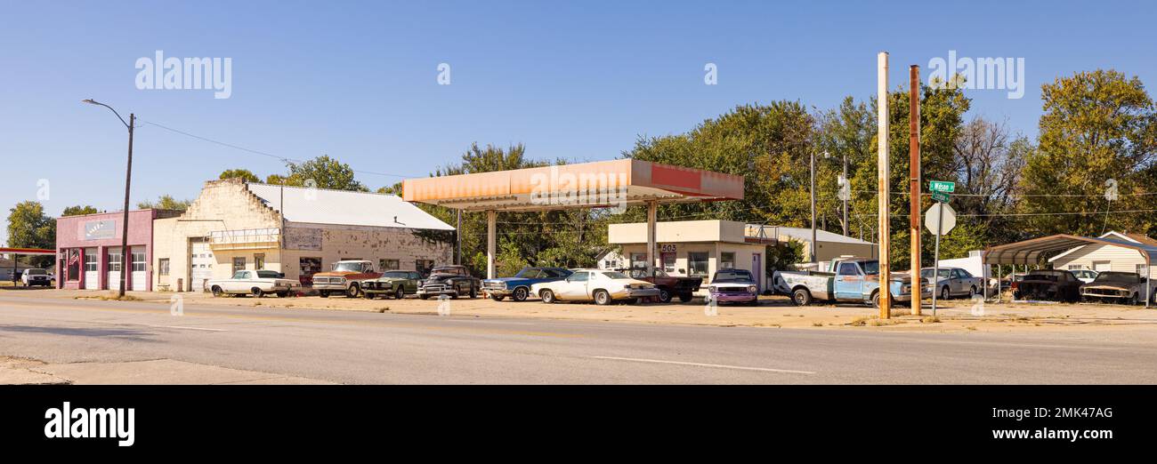 Vinita, Oklahoma, USA October 18, 2022 Task Force Motors, classic