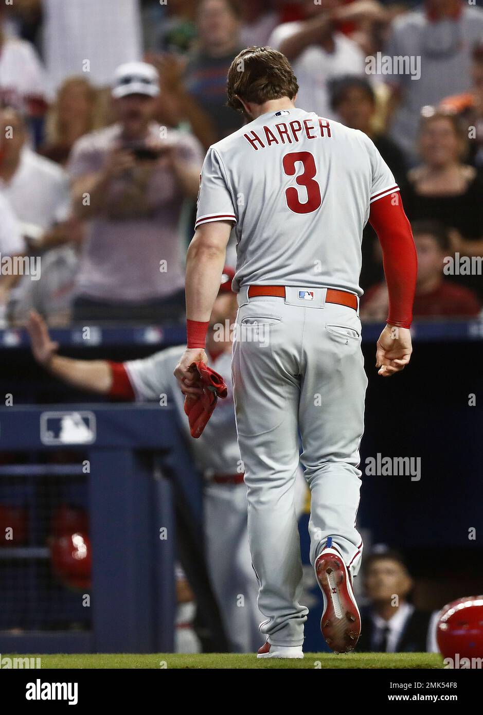 The back of a Bryce Harper jersey Stock Photo - Alamy