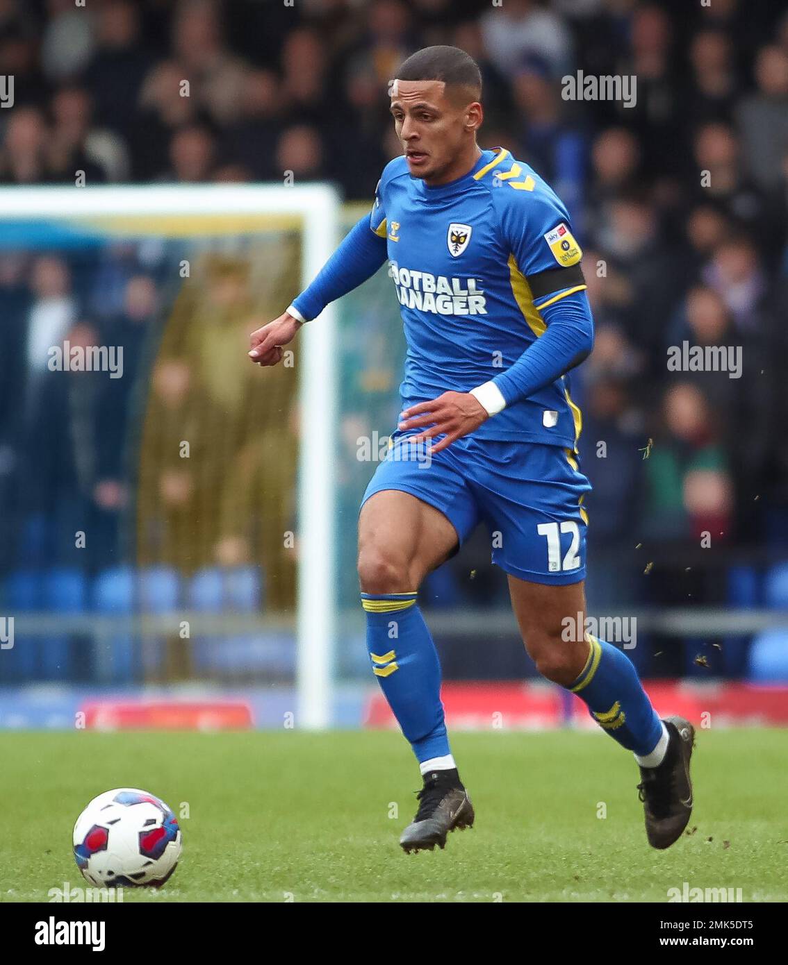 AFC Wimbledon's Ali Al-Hamadi during the Sky Bet League Two match at 