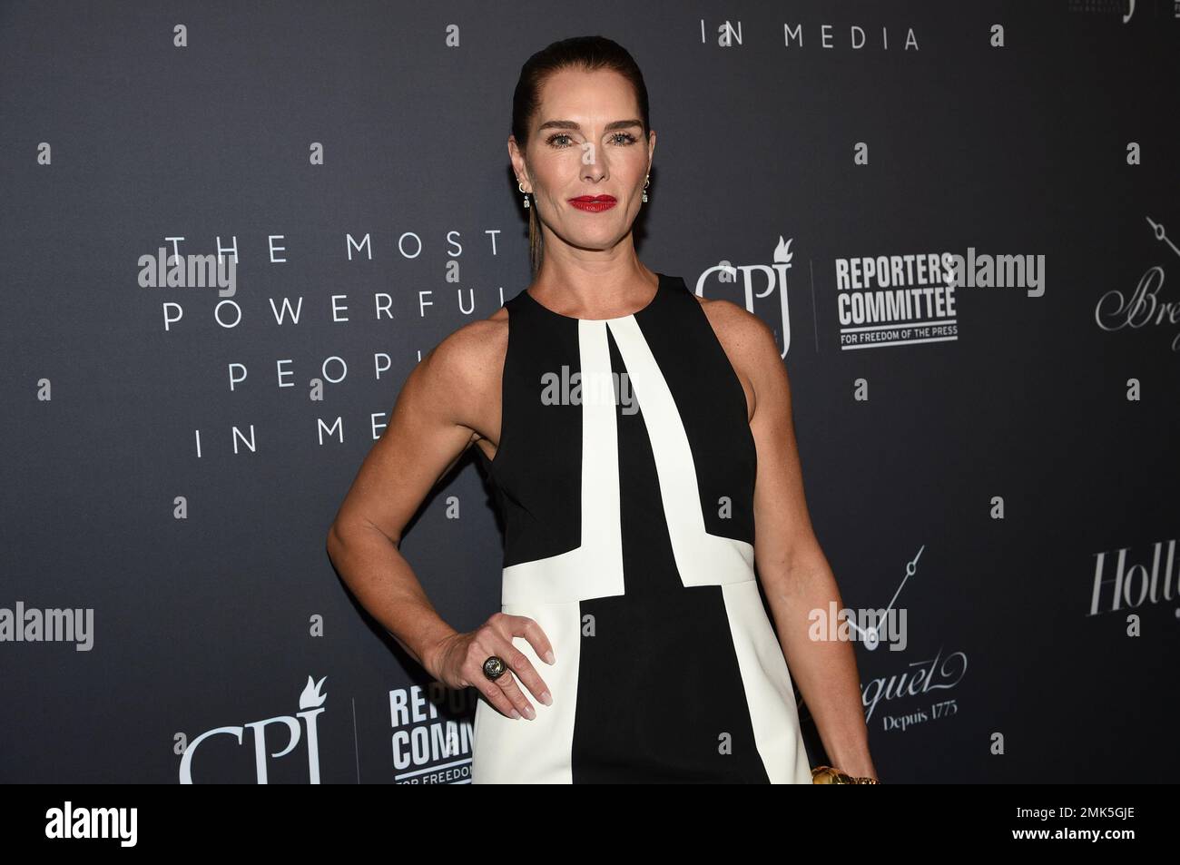 Actress Brooke Shields attends The Hollywood Reporter's annual Most