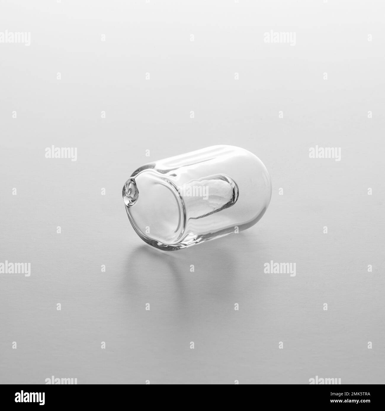 Hollow cone cube of ice Stock Photo Alamy