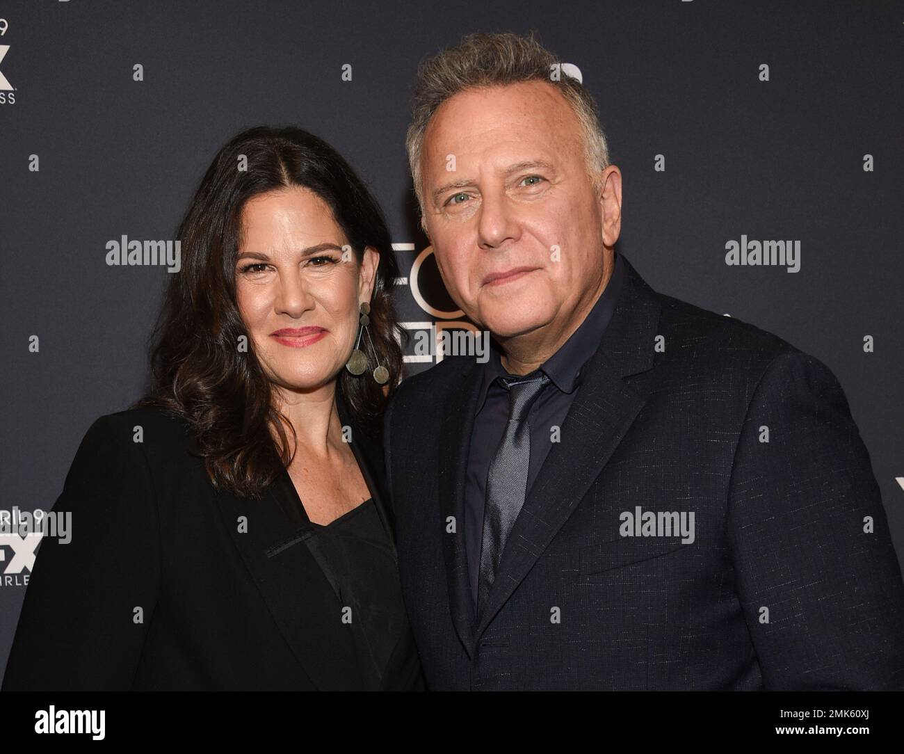 Actor Paul Reiser and wife Paula attend the premiere screening of FX's  "Fosse/Verdon" at the Gerald Schoenfeld Theatre on Monday, April 8, 2019,  in New York. (Photo by Evan Agostini/Invision/AP Stock Photo -