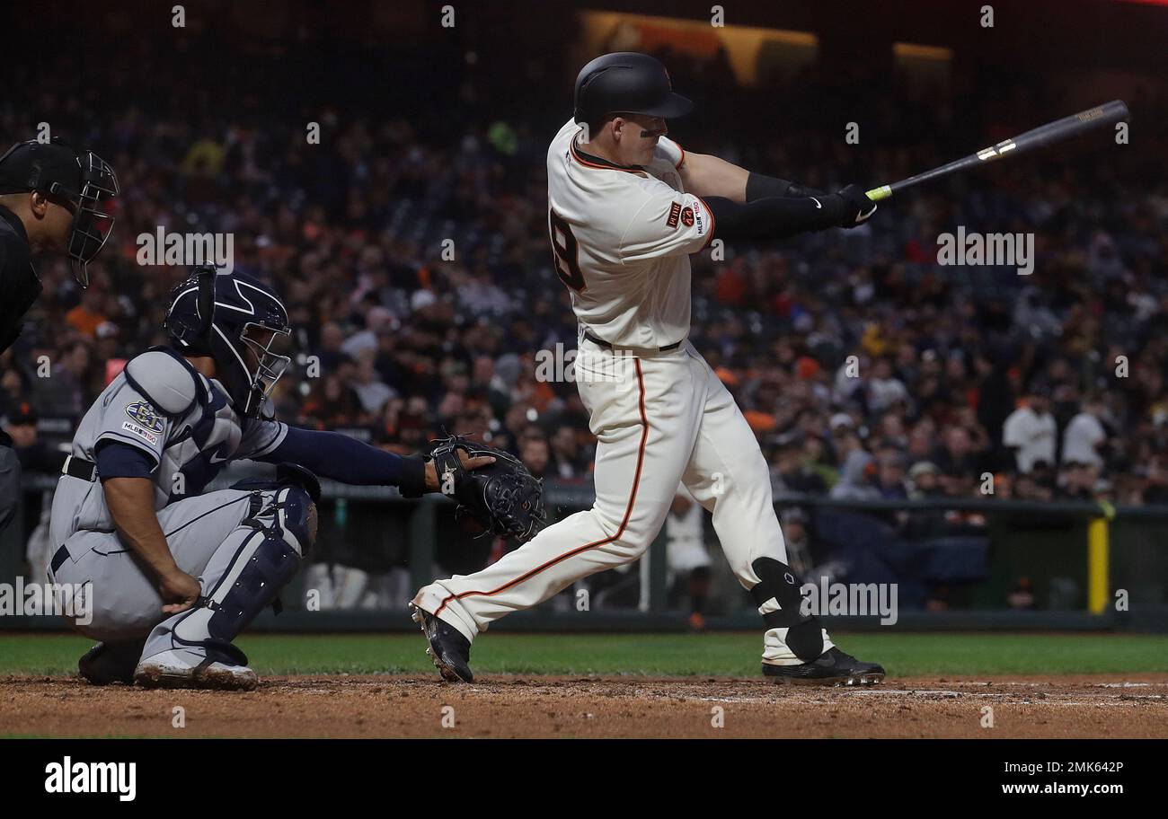 Colorado Rockies' Trevor Story looks on before the baseball game against  the San Diego Padres Thursday, Aug. 8, 2019, in San Diego. (AP  Photo/Orlando Ramirez Stock Photo - Alamy