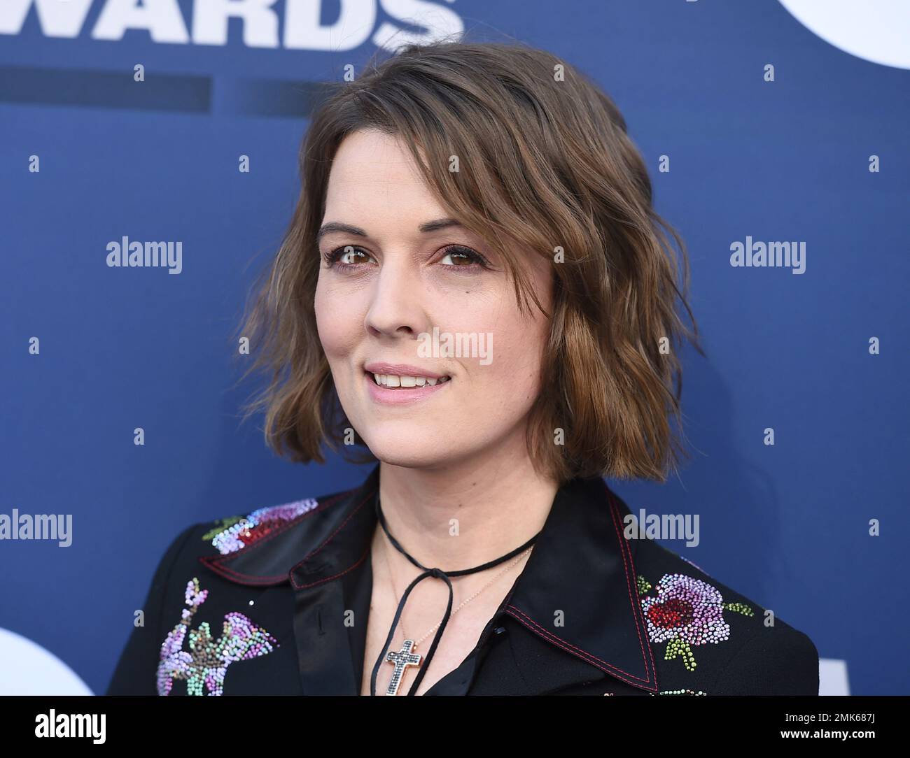 Brandi Carlile arrives at the 54th annual Academy of Country Music