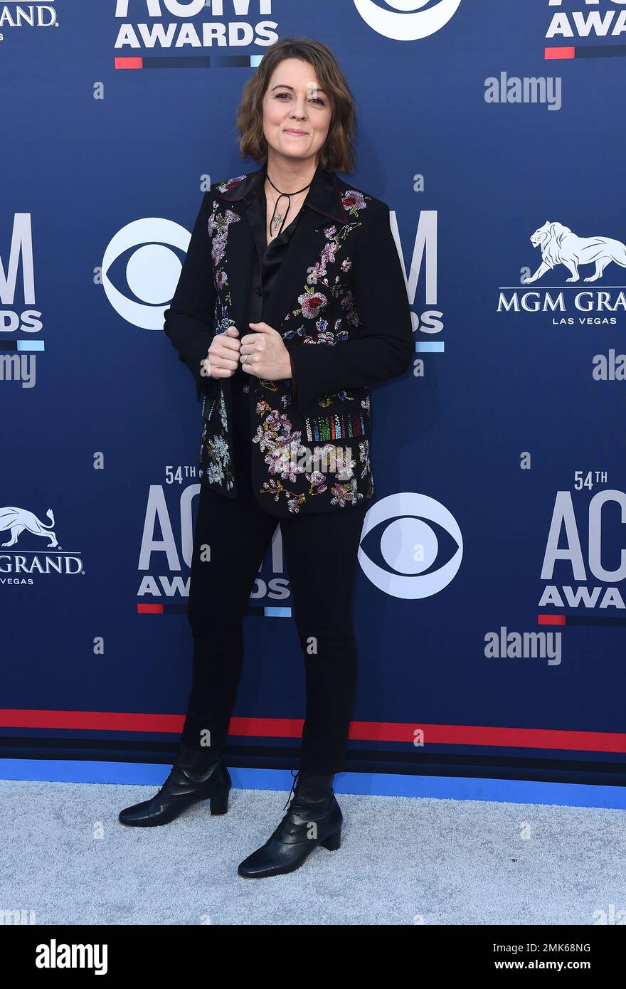 Brandi Carlile arrives at the 54th annual Academy of Country Music